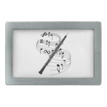 Oboe Belt Buckle