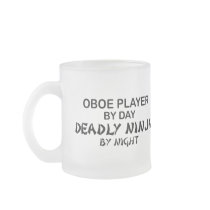 Oboe Deadly Ninja by Night Mugs
