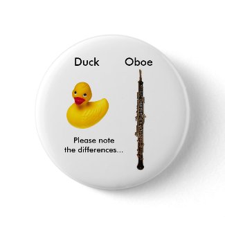 Oboe / Duck Button button