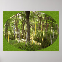 Oboe Forest Print