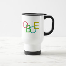 OBOE Letters Coffee Mugs