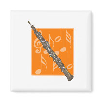 Oboe Refrigerator Magnet