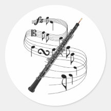 Oboe Sticker