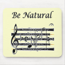 Oboists Know How to B Natural mousepads by Stefanie_Rski Oboists Know How to B Natural mousepads