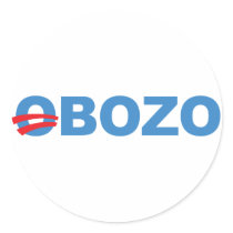 Obozo Obama Stickers