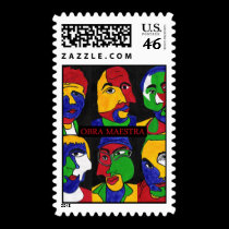 Obra Maestra Album front Stamp stamps