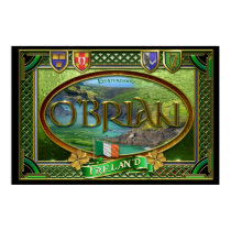 O'Brian Family Banner Print