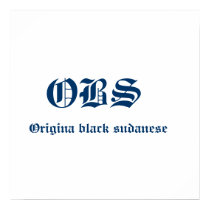 OBS, Origina black sudanese posters