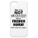 Obsessed French Horn iPhone 5 Case