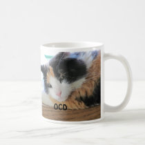 Obsessive calico disorder mugs