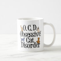 Obsessive Cat Disorder Coffee Mug