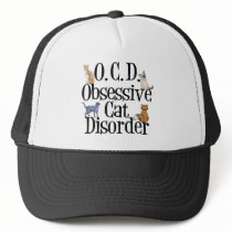 Obsessive Cat Disorder Mesh Hats