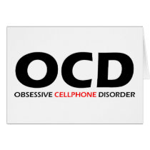 Obsessive  Cellphone Disorder cards