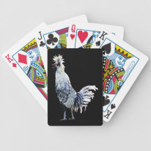 Obsessive Chicken Disorder: Polish Crested Playing Cards