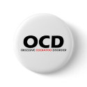 Obsessive Cockatoo Disorder buttons by Obsessions Obsessive Cockatoo Disorder buttons