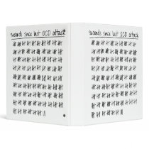 Obsessive Compulsive Disorder OCD Tally Binder