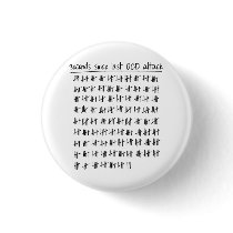 Obsessive Compulsive Disorder OCD Tally Pin