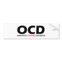 Obsessive Conure Disorder bumper stickers by Obsessions Obsessive Conure Disorder bumper stickers
