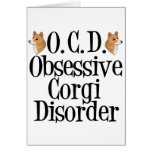 Obsessive Corgi Disorder Card