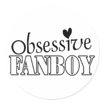 Obsessive Fanboy stickers by ObsessionDesign Obsessive Fanboy stickers