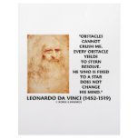 Obstacles Cannot Crush Me Fixed To A Star Quote Custom Letterhead