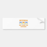 Obstetrician ... Will Work For Cupcakes Bumper Stickers