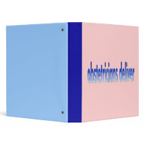 Obstetricians Deliver Pun 3 Ring Binder