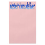 Obstetricians Deliver Pun Flyer Design
