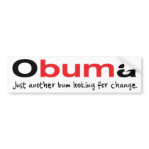 Obuma Bumper Sticker bumper stickers