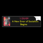 OBUMMER: A New Error of Socialism has Arrived bumper stickers