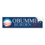 Obummer - Burden 2012 - Bumper Sticker