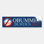 Obummer - Burden 2012 - Bumper Sticker