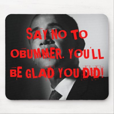 Obummer Mousepad by TheSmartThinkers