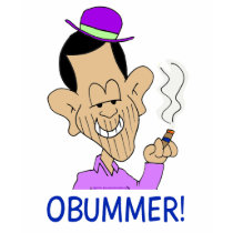 obummer obama bum anti-obama t-shirts