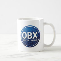 OBX Beach Tag Mugs