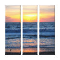 OBX Sunset Canvas Stretched Canvas Prints