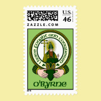 O'Byrne Clan Motto Postage Stamps