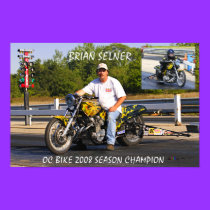 OC Bike  CHAMP 2008 Brian Selner posters