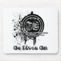 OC TShirt Logo2, Oc Lives On mousepads