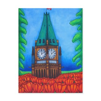 O'Canada Post Card postcard