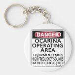 Ocarina Operating Area Keychain