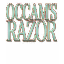 Occam's Razor t-shirts