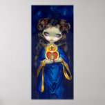 Occulta Cordis ART PRINT gothic icon lowbrow art