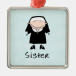 Occupation Nun Religious Vocation  Personalized Christmas Ornaments