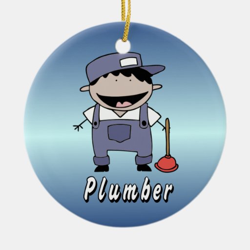 occupation plumber custom personalized ceramic ornament occupation plumber custom personalized ceramic ornament