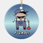 Occupation Plumber Custom Personalized Ornament
