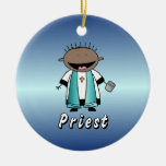 Occupation Priest Religious Clergy  Personalized Ornament