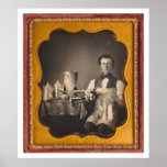 Occupational portrait of a tinsmith... (40027) print