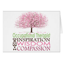 Occupational Therapist Greeting Cards