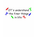 Occupational Therapist T-shirt by autismshowucare Occupational Therapist T-shirt